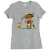 me and mr Ladies Fitted T-Shirt