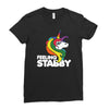feeling stabby Ladies Fitted T-Shirt