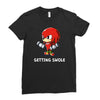 getting swole Ladies Fitted T-Shirt