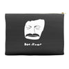 bon iver face Accessory Pouches