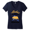 alaska is calling and i must go Women's V-Neck T-Shirt