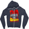 burn the patriarchy Zipper Hoodie
