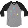 fuck pizza 3/4 Sleeve Shirt