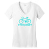 cycologist Women's V-Neck T-Shirt