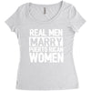 marry puerto rican woman Women's Triblend Scoop T-shirt