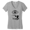 eye sleigh Women's V-Neck T-Shirt