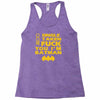 poof movie batman Racerback Tank