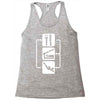 v2 eat sleep scuba dive Racerback Tank