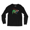 raphael meets mario Long Sleeve Shirts
