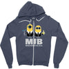 men in black Zipper Hoodie