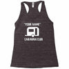 caravan club funny gift Racerback Tank