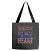 my mom is in heaven forever Tote Bags