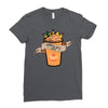 pupkin spice latte Ladies Fitted T-Shirt