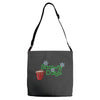 snowy days Adjustable Strap Totes