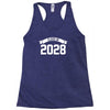 class of 2028 novelty high school elementary Racerback Tank