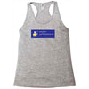 dayman ahhhhh Racerback Tank