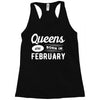 Queens are Born in February Racerback Tank