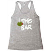 olive this bar Racerback Tank