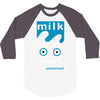 blur milk coffee and tv rock music band 3/4 Sleeve Shirt