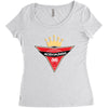 ATJEH BEAUTY Women's Triblend Scoop T-shirt