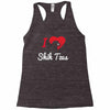 i love shih tzus Racerback Tank