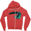 lightning bugs Zipper Hoodie