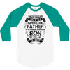 Super Cool Father Of A Freaking Awesome Son 3/4 Sleeve Shirt