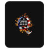 American Flag Q Fire Mousepad