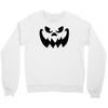 evil pumpkin face halloween costume Crewneck Sweatshirt