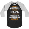 Super Cool Papa Of A Freaking Awesome Granddaughter 3/4 Sleeve Shirt