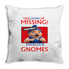 Sherlock Gnomes Throw Pillow