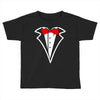 tuxedo bow Toddler T-shirt