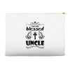 I Am One Blessed Uncle Accessory Pouches