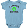recycled hipster Baby Onesie