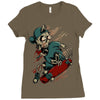 deadboarder Ladies Fitted T-Shirt