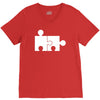 rude jigsaw ideal birthday present or gift V-Neck Tee