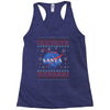 santa christmas Racerback Tank