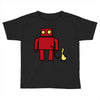 bird powered robot Toddler T-shirt