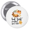 but first pumpkin space latte Pin-back button
