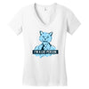 cat person Women's V-Neck T-Shirt