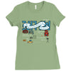 my upside down life Ladies Fitted T-Shirt