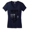 Wine Club Women's V-Neck T-Shirt