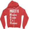 math mental abuse to humans Zipper Hoodie