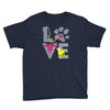 love teal best trending Youth Tee