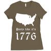 party like it's 1776 Ladies Fitted T-Shirt