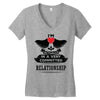 I Am Actually In A Very Commited Relationship Women's V-Neck T-Shirt