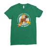 boxers support leukemia awareness Ladies Fitted T-Shirt