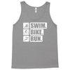 v6 swim bike run Tank Top