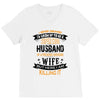 Super Cool Husband Of A Freaking Awesome Wife V-Neck Tee