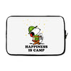 Happiness is Camp Laptop sleeve